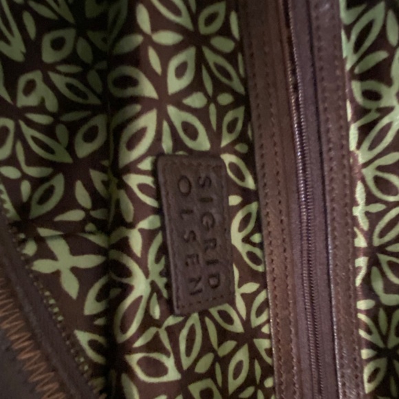 Sigrid Olsen Brown Leather Handbag - Picture 2 of 6